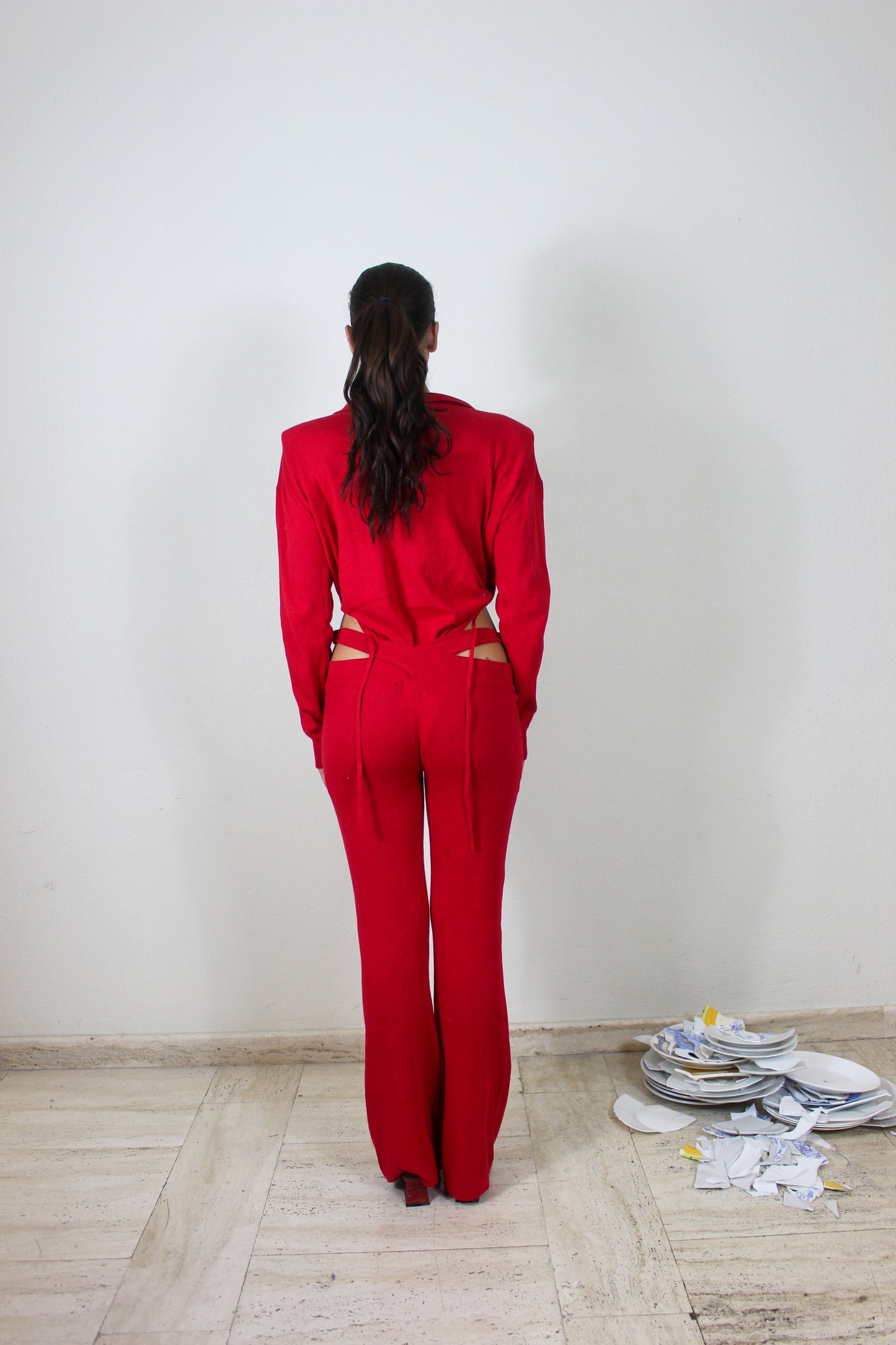 Hombro Knit Trouser