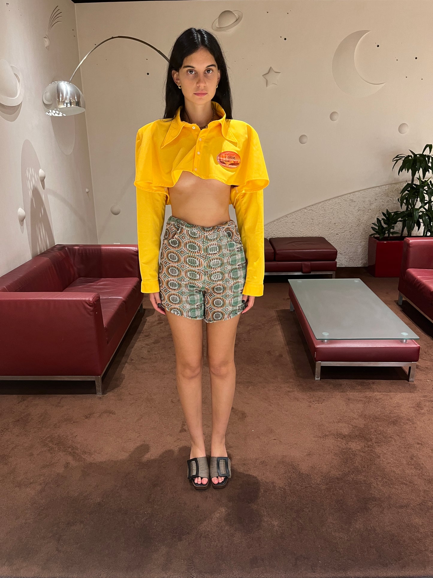 Curry Mango Shorts