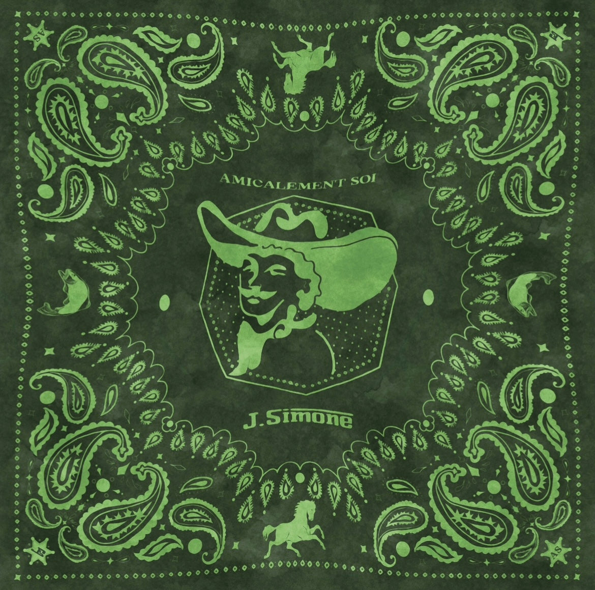 Bandana J.Simone x Amicalement soi