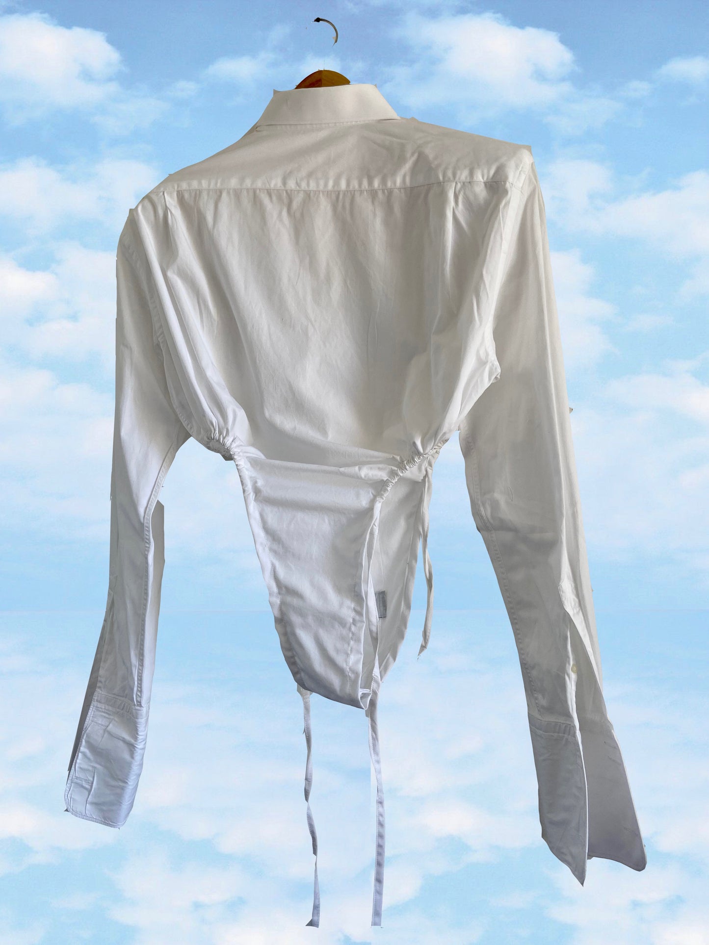 HOMBRO SHIRT white