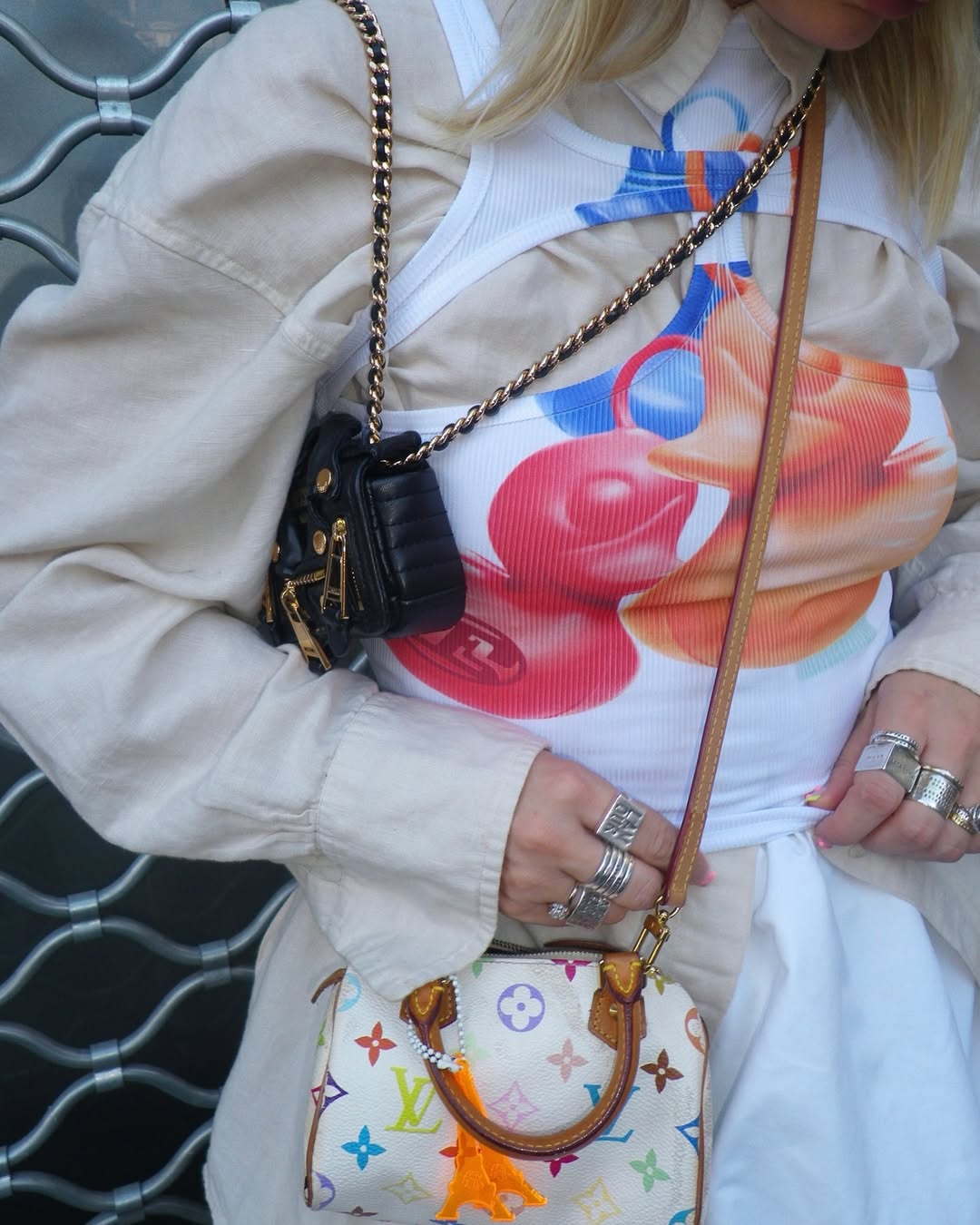 Duck Crisscross Top