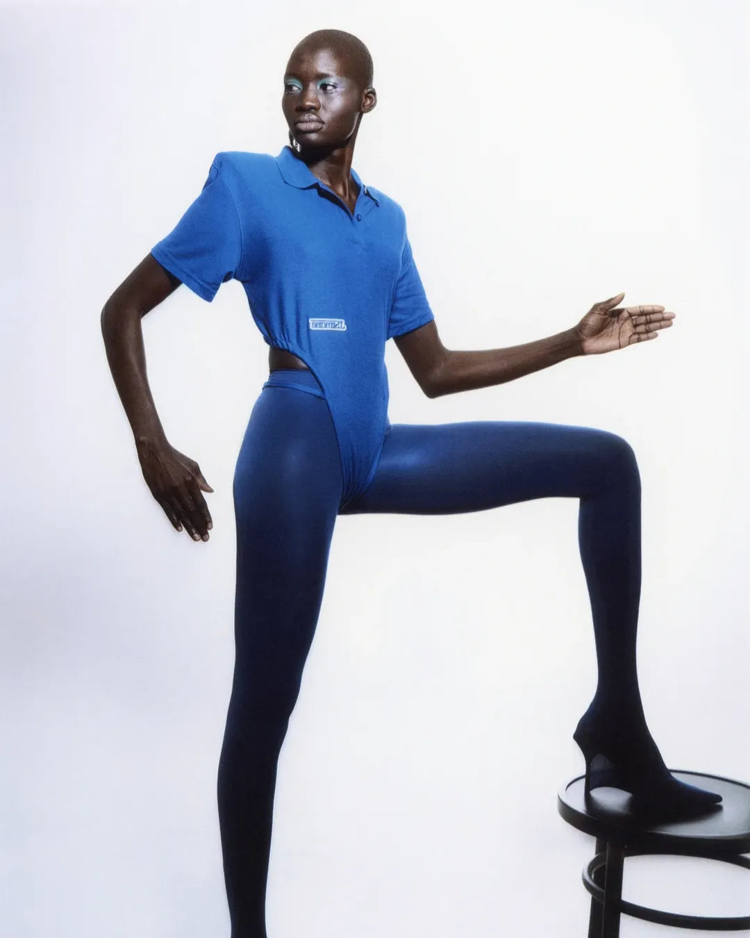 Hombro Polo Chic Blue