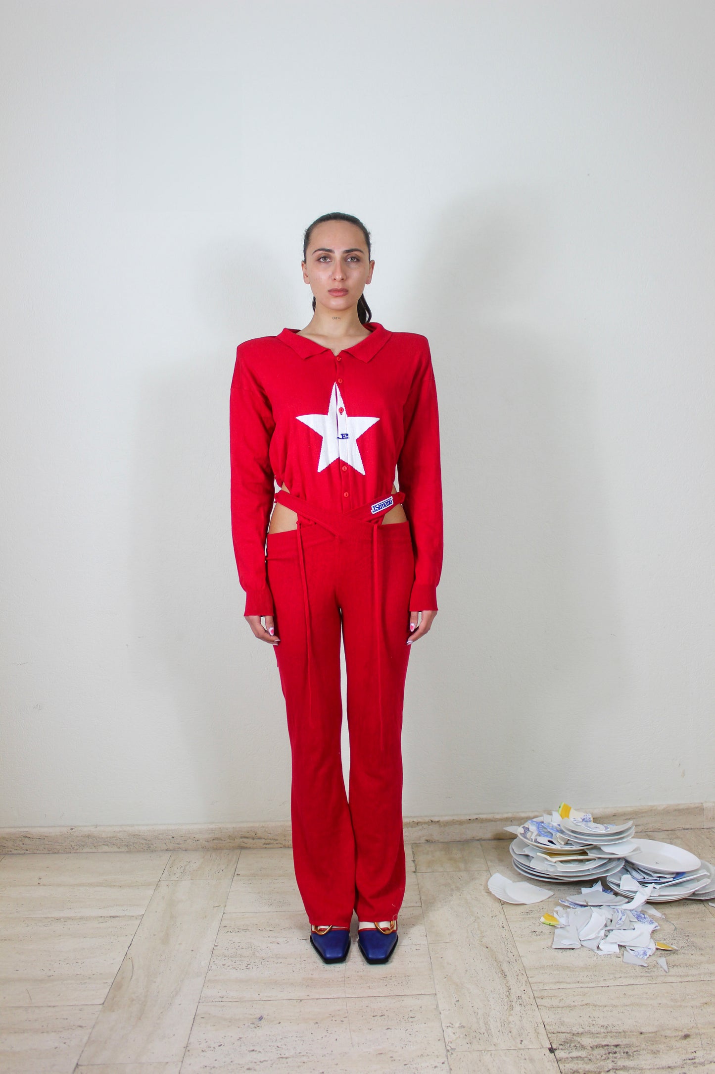 Hombro Knit Trouser