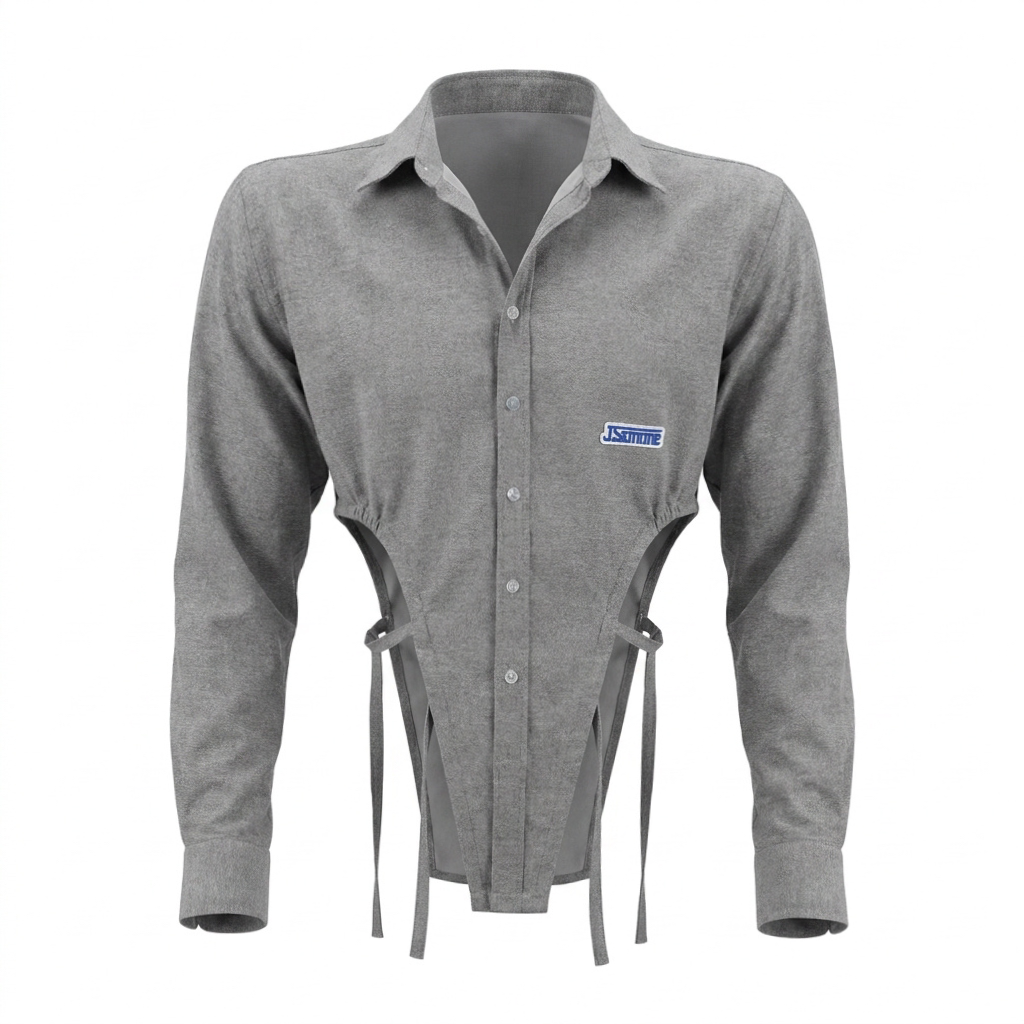 Hombro Shirt Grey