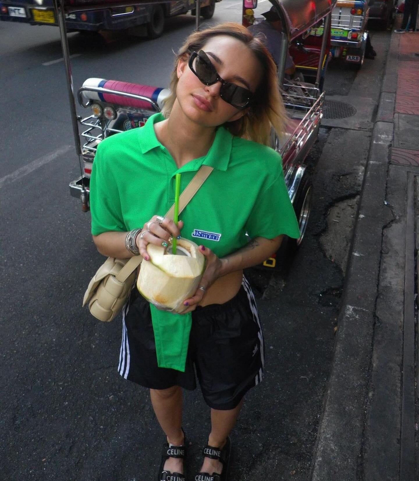 Hombro Polo Chic Green