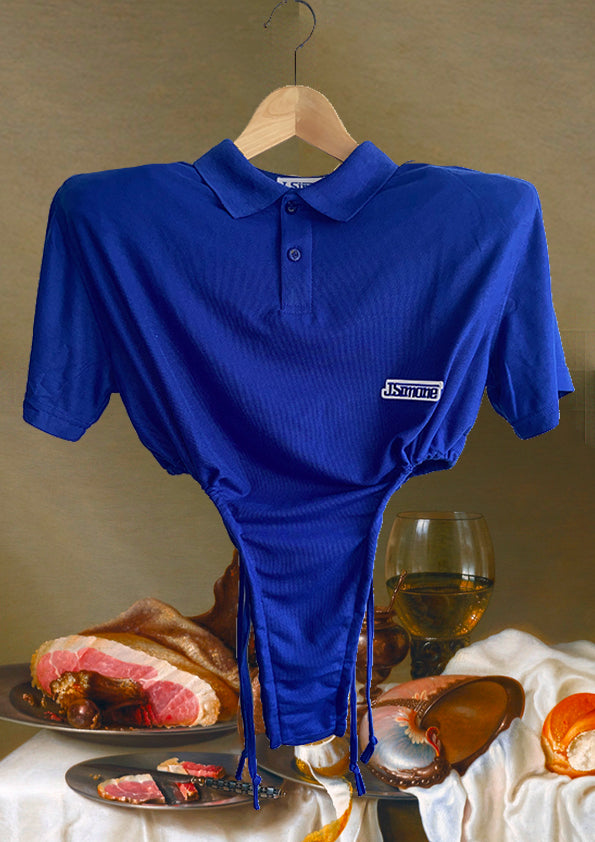 Hombro Polo Chic Blue