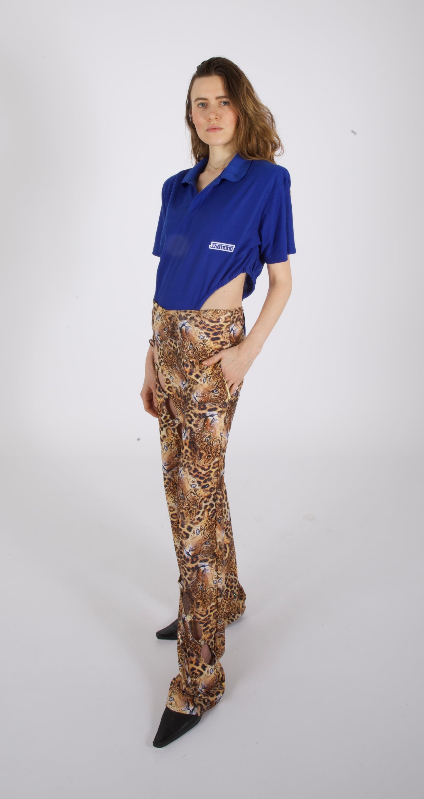 Hombro Polo Chic Blue
